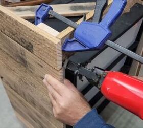 Step-by-step plastic drawer update with simple materials