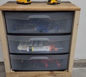 How to make plastic drawers fit in with your decor