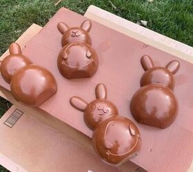 dollar tree easter chocolate bunnies