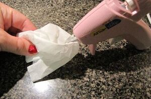 You might want to buy an extra pack of coffee filters when you see her decor idea