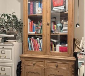 How she turned this chaotic cabinet into something SO pleasing for her home office