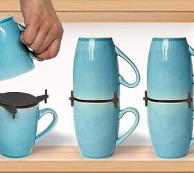 clutter busting products for a tidier home, 4 The Mug Stacker ELYPRO Expandable Mug Stackers