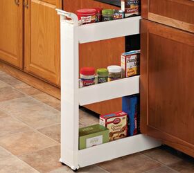 clutter busting products for a tidier home, 9 The Slim Storage Cart Miles Kimball Three Tier Slim Storage Cart