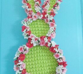 easy grapevine easter bunny wreath, Easy Grapevine Easter Bunny Wreath
