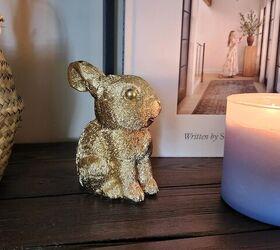 how to use gold spray paint