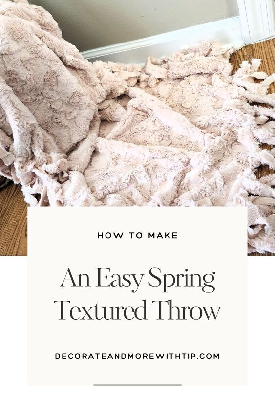 HOW TO MAKE AN EASY SPRING THROW | Hometalk