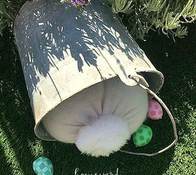 crafting crafting with kids decorating DIY diy decorating spring decorating Easter original designs re purposing seasonal sweaters Sweet Sweater Bunny Tails up cycling tutorial trash to treasure Easter decorating sweater decor