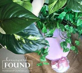 crafting crafting with kids decorating DIY diy decorating spring decorating Easter original designs re purposing seasonal sweaters Sweet Sweater Bunny Tails up cycling tutorial trash to treasure Easter decorating sweater decor