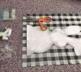 no sew stuffed bunny
