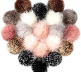 Fuzzy pompoms