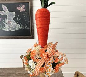 How to Make a Fun Carrot Decoration for Easter!