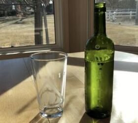 Transform a Wine Bottle Into an Elegant Etched Water Bottle