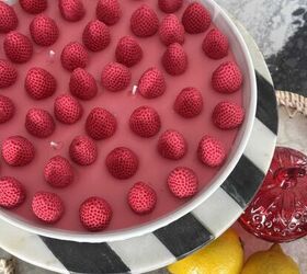 How to Make A Pie Candle That Looks Like A Strawberry Pie