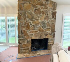 The easy trick you need to update your out-of-style fireplace