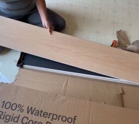 updating our 90s home with coordinated hardwood vinyl planks