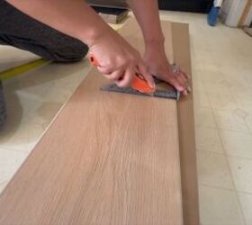 updating our 90s home with coordinated hardwood vinyl planks