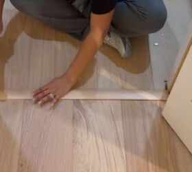 updating our 90s home with coordinated hardwood vinyl planks
