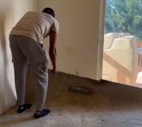 updating our 90s home with coordinated hardwood vinyl planks
