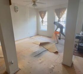 updating our 90s home with coordinated hardwood vinyl planks