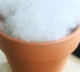 Pack stuffing into terracotta flower pots for the cutest spring idea