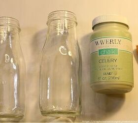 Save your empty glass bottles for this beautiful decor idea