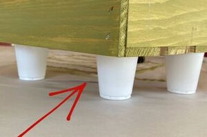 This has got to be one of the prettiest ways to use wooden crates