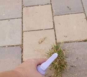 After one round, many weeds will brown and dry up