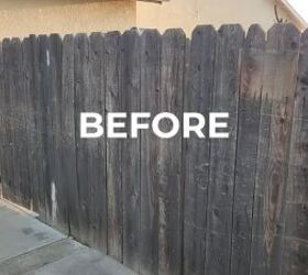 His quick refresh will definitely make you rethink your old, worn-out fence
