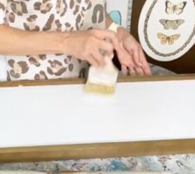 If you have some leftover wrapping paper you should definitely see this quick decor idea