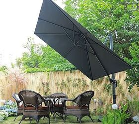 are black patio umbrellas hotter The LED Swilt™ shield your eyes from an afternoon glare and get a reprieve from the sweltering summer heat all with the simple addition of a patio umbrella Light vs. Dark Patio Umbrellas: