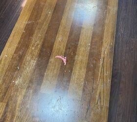 Here's what to do if you have anything stuck to your wood furniture