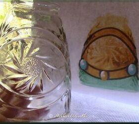 how to glass paint your light shades