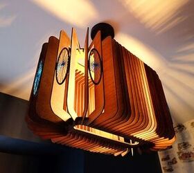 How to DIY a Mid-Century Style Laser Cut Light Fixture