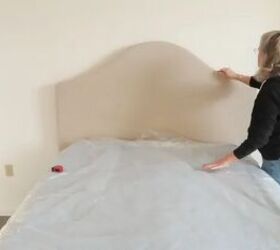 She moves her bed away from the wall for a makeover that actually stunned us (we're blown away!)