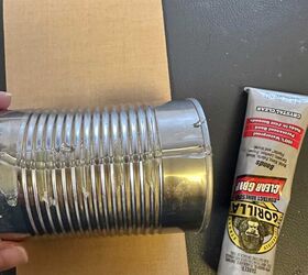You might want to save your empty cans to copy this decor idea