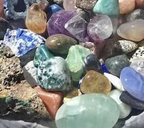 You might want to gather some precious stones when you see her front door