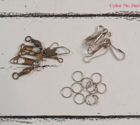 fishing leaders split rings and snap clips