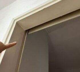 This wild, new doorway idea is a lot like shiplap, but it's a million times better