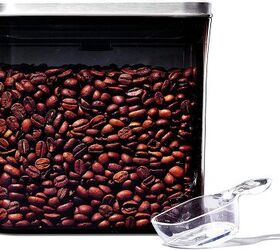 coffee station essentials, 10 OXO Steel POP Coffee Container with Scoop