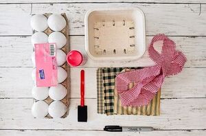 The wild reason people are painting eggs red this season