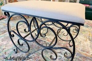 This is the best way to give any old piece a full refresh (without reupholstering!)
