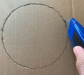 Save your cardboard boxes for this adorable and easy small storage idea