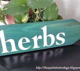 Herb Sign