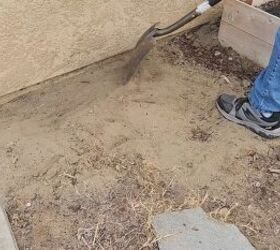 Get your garden area ready by smoothing out the soil