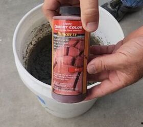 Create your own concrete pavers for a custom garden design on a budget