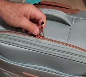 Need a quick and easy luggage lock? A zip tie is your new best friend!