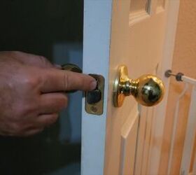 How to fix a loose door screw