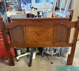 This seriously has us rethinking our old headboard...