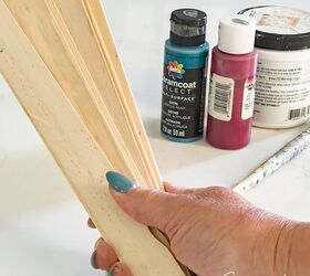 Watch how a bunch of paint stirrers can make your home a bit more patriotic this 4th of July