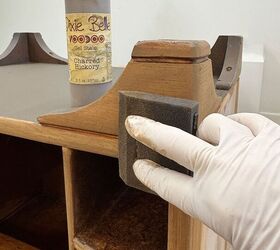 She made this old nightstand so pretty in just 5 easy steps